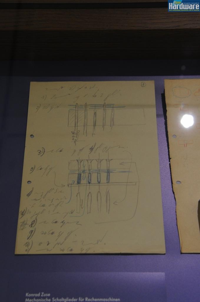 [17/06/2010] Sonderausstellung: 100 Jahre Konrad Zuse - Einblicke in den Nachlass
