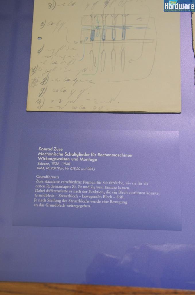 [17/06/2010] Sonderausstellung: 100 Jahre Konrad Zuse - Einblicke in den Nachlass