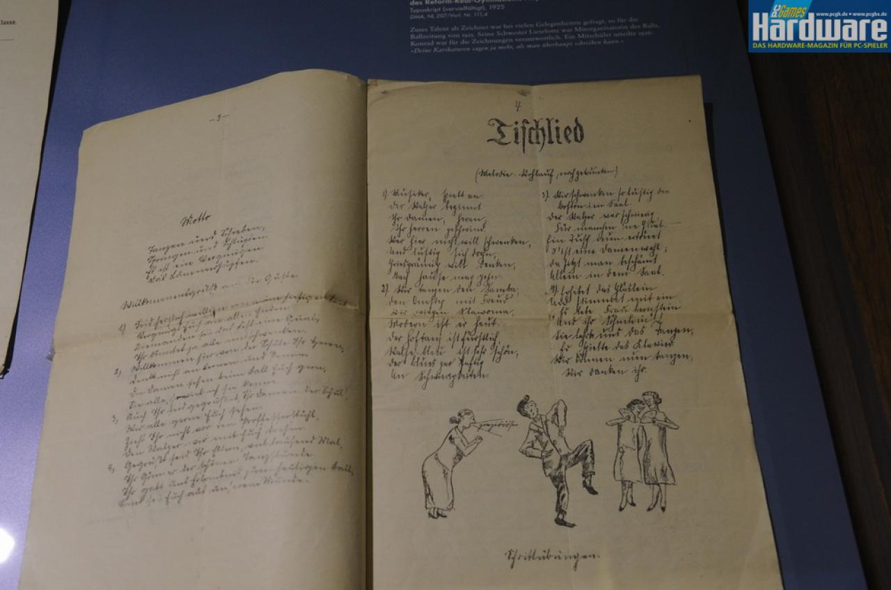 [17/06/2010] Sonderausstellung: 100 Jahre Konrad Zuse - Einblicke in den Nachlass