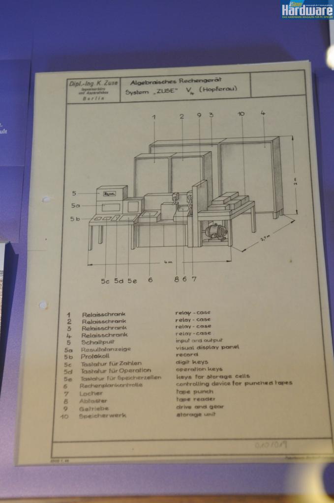 [17/06/2010] Sonderausstellung: 100 Jahre Konrad Zuse - Einblicke in den Nachlass