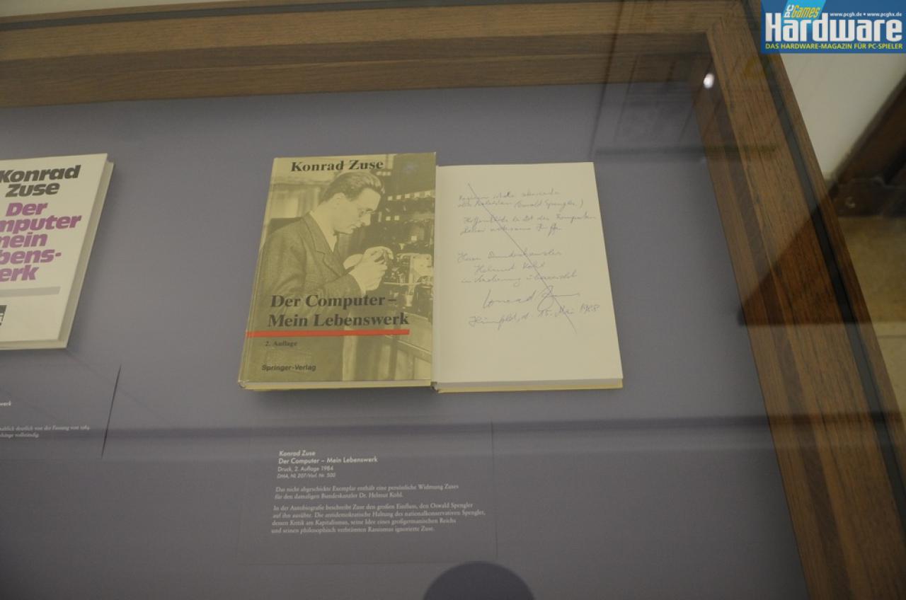 [17/06/2010] Sonderausstellung: 100 Jahre Konrad Zuse - Einblicke in den Nachlass
