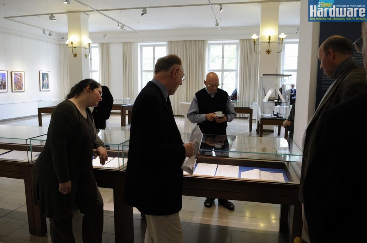 [17/06/2010] Sonderausstellung: 100 Jahre Konrad Zuse - Einblicke in den Nachlass