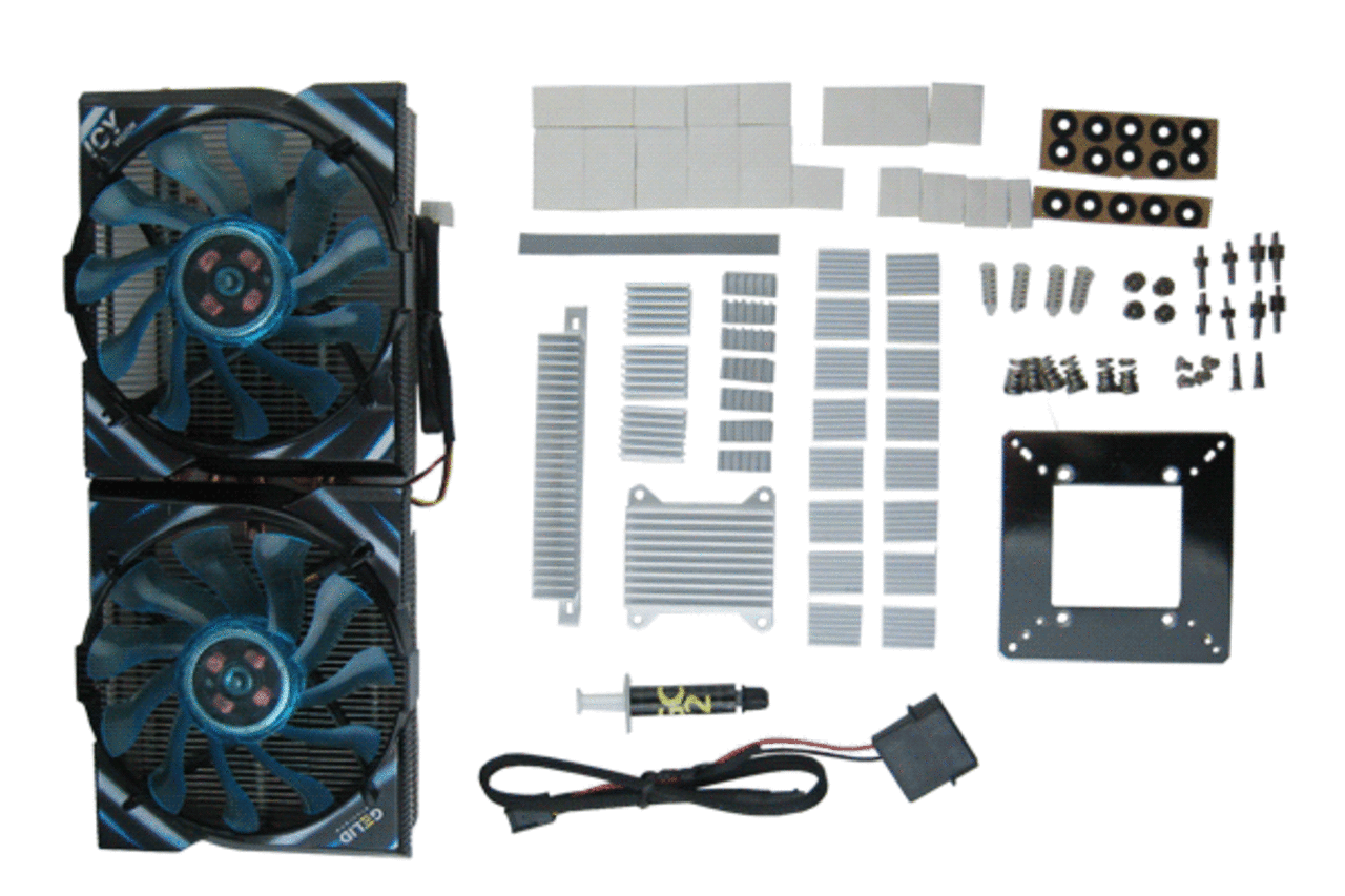 [11/06/2010] Gelid Icy Vision: VGA-Kühler für GTX-480-Overclocking (5)