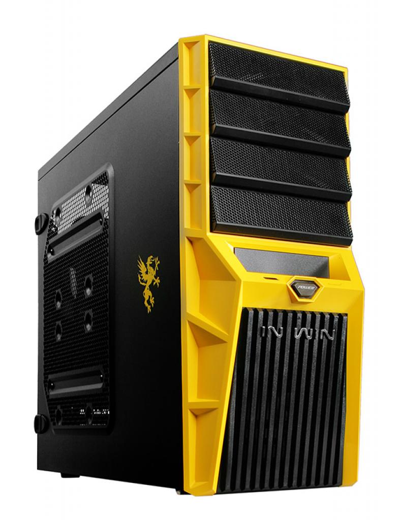 [22/06/2010] In Win Griffin Midi-Tower - black/yellow (6)