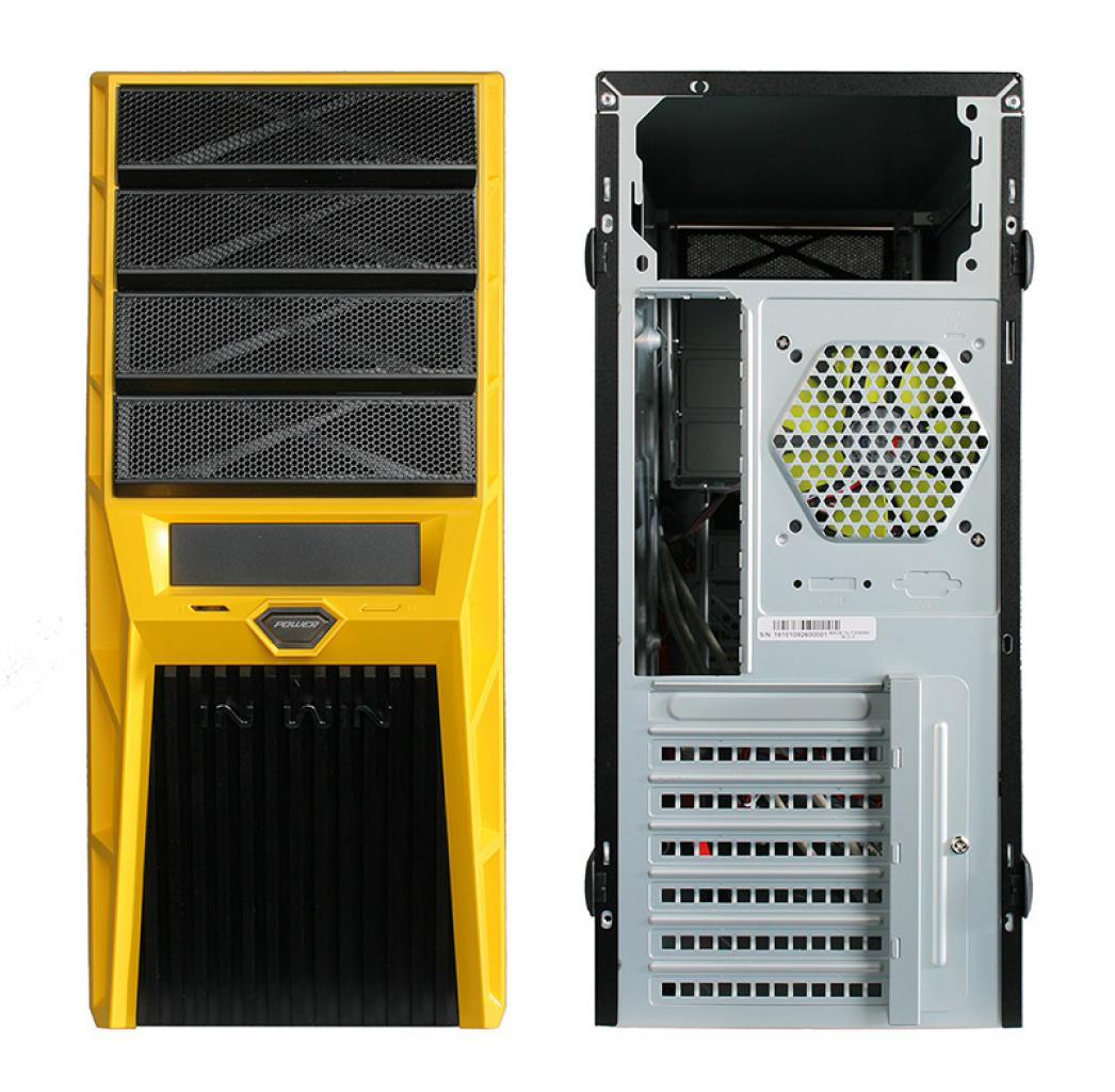 [22/06/2010] In Win Griffin Midi-Tower - black/yellow (1)