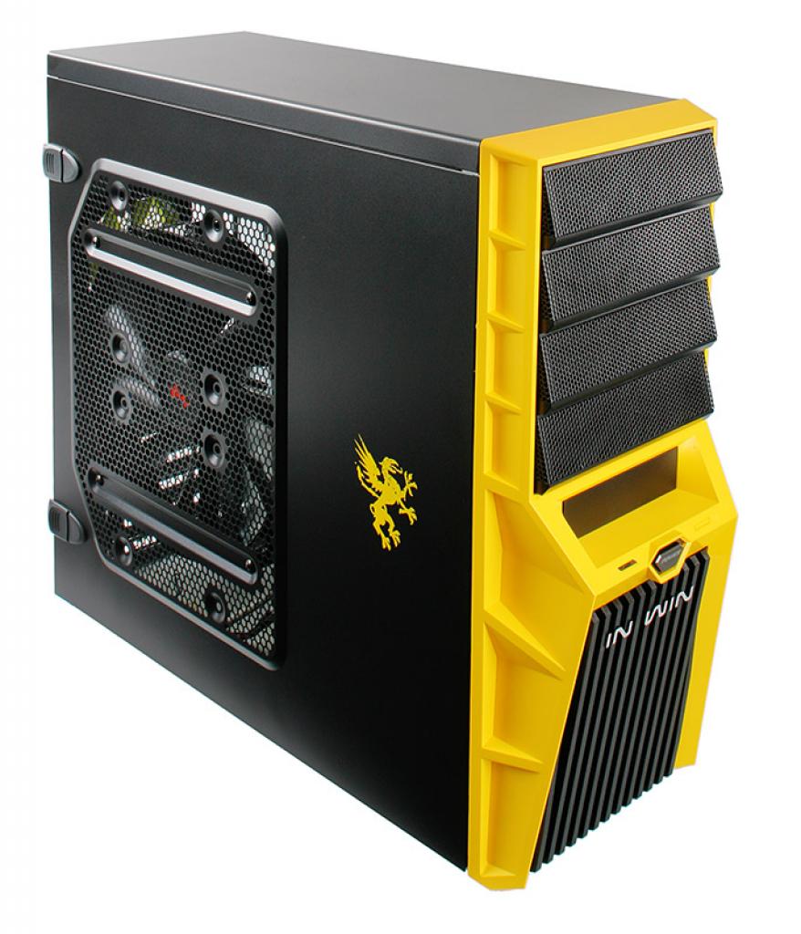 [22/06/2010] In Win Griffin Midi-Tower - black/yellow (5)