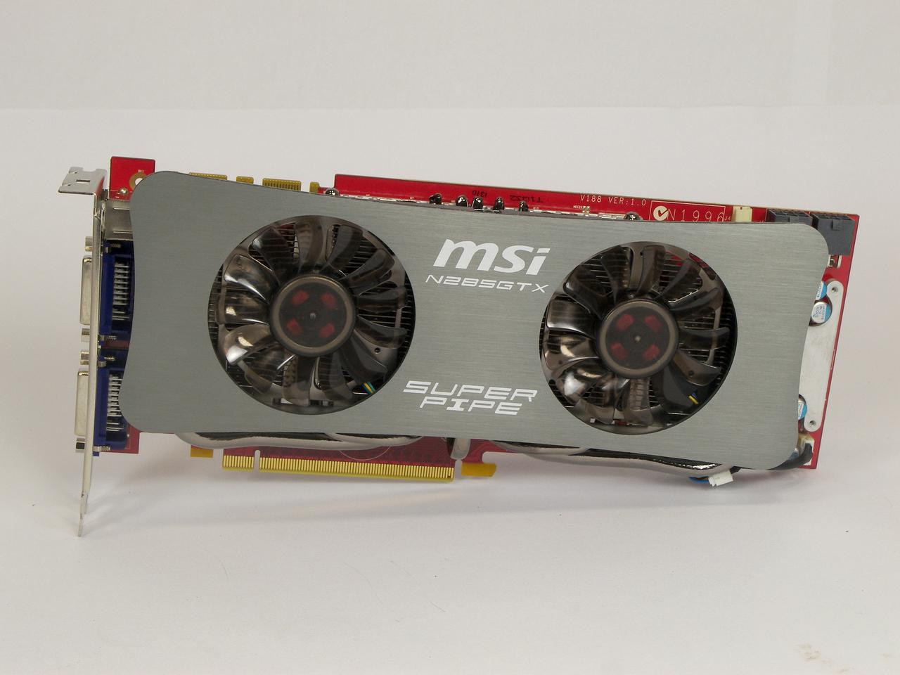 [15/06/2010] MSI Geforce GTX 285 SuperPipe OC