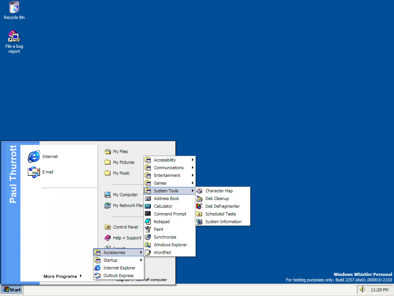 [24/06/2010] Microsoft Windows XP, Build 225x