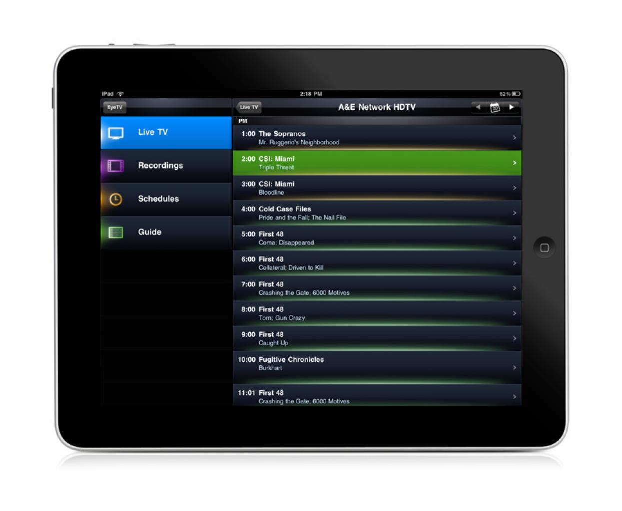 [22/06/2010] Apple Ipad & Iphone: EyeTV streamt das Fernsehprogramm (2)