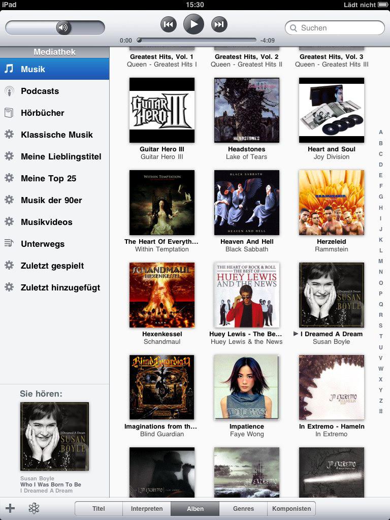 [18/06/2010] ipad ipod album