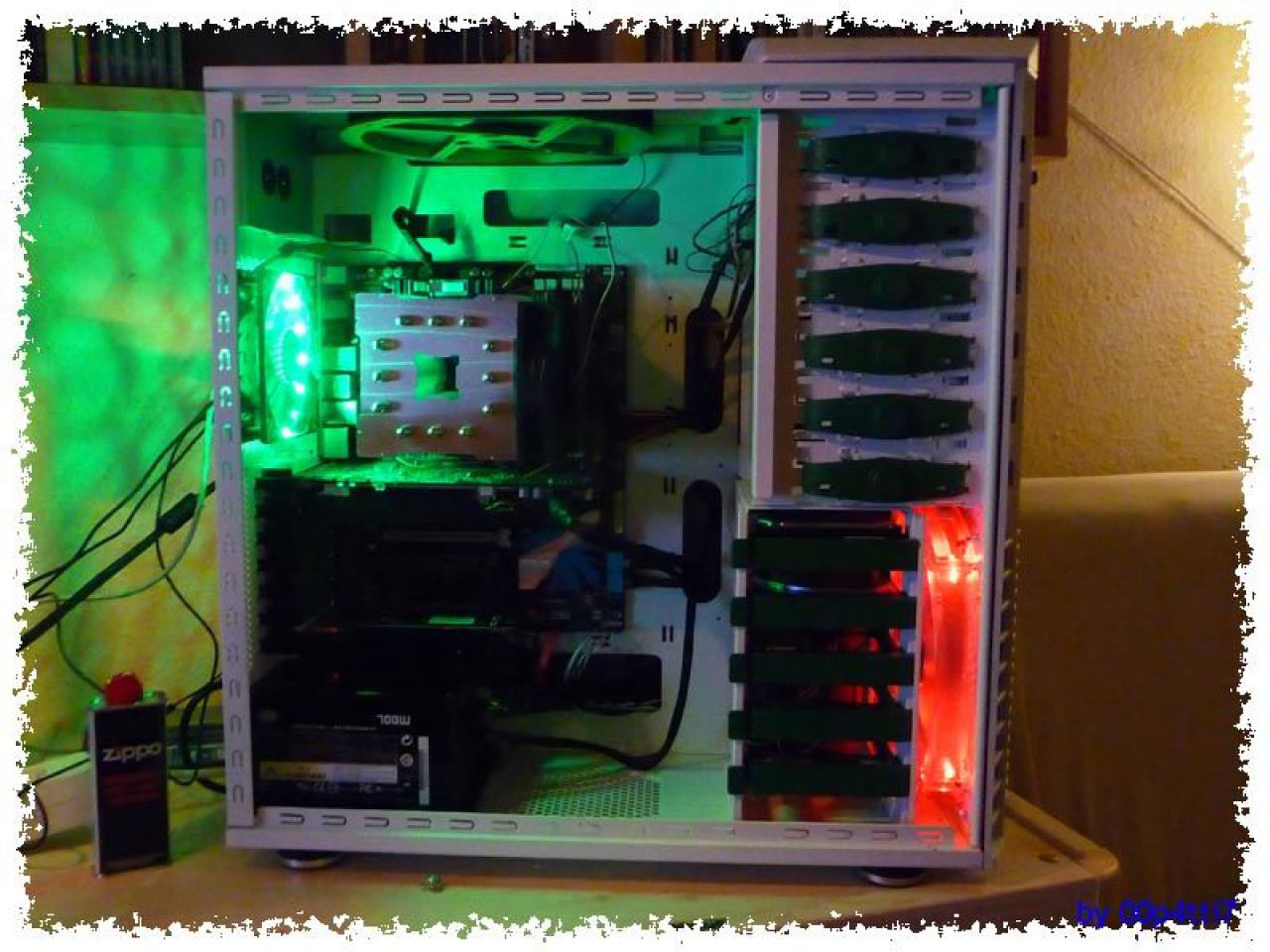 [24/06/2010] Cooler-Master-HAF-932-Casemod in Grün-Weiß (23)