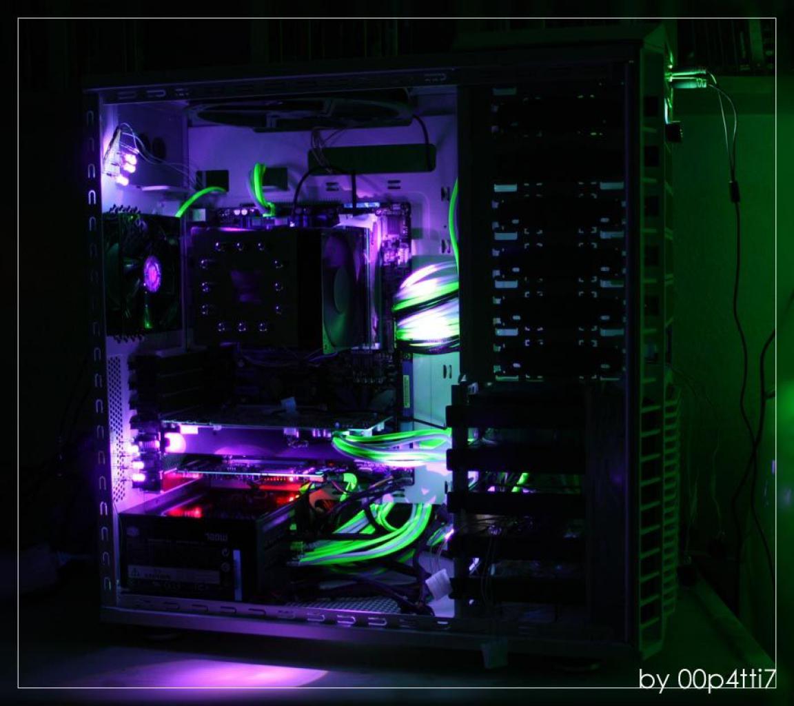 [24/06/2010] Cooler-Master-HAF-932-Casemod in Grün-Weiß (54)