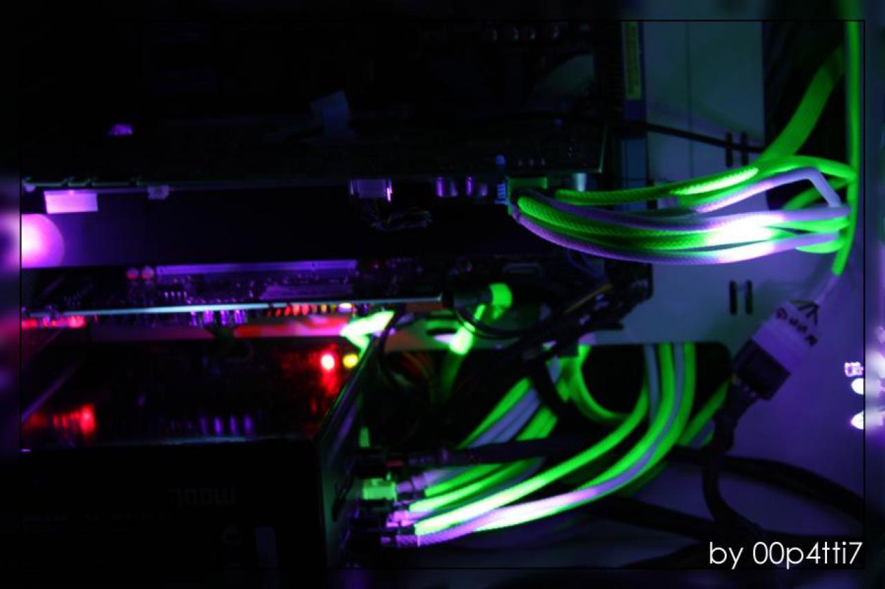 [24/06/2010] Cooler-Master-HAF-932-Casemod in Grün-Weiß (55)
