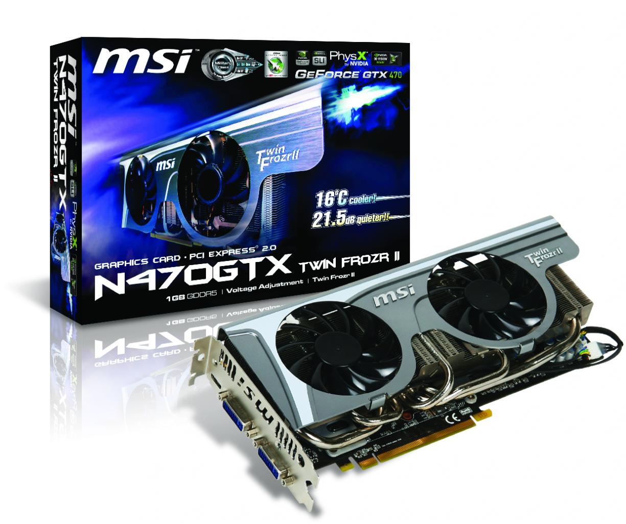 [25/06/2010] MSI Geforce GTX 470 Twin Frozr 2