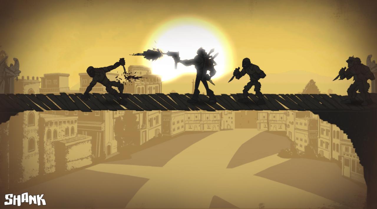 [14/06/2010] Im Vergleich zum famosen Deathspank als Indie-Titel hat Shank leider nicht funktioniert. Der Side-Scroller ist cool gemacht, aber irgendwie ist schnell die Luft raus.