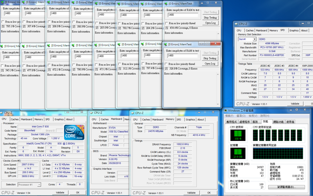 [07/07/2010] G.Skill bringt 24 GiByte DDR3-Kit mit 2.000 MHz und CL8 (1)
