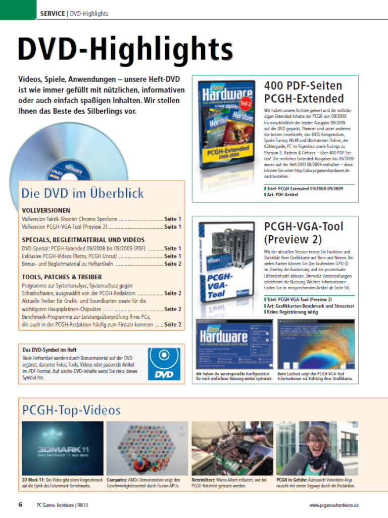[01/07/2010] PC Games Hardware Ausgabe 08/2010 ab 07. Juli im Handel (2)