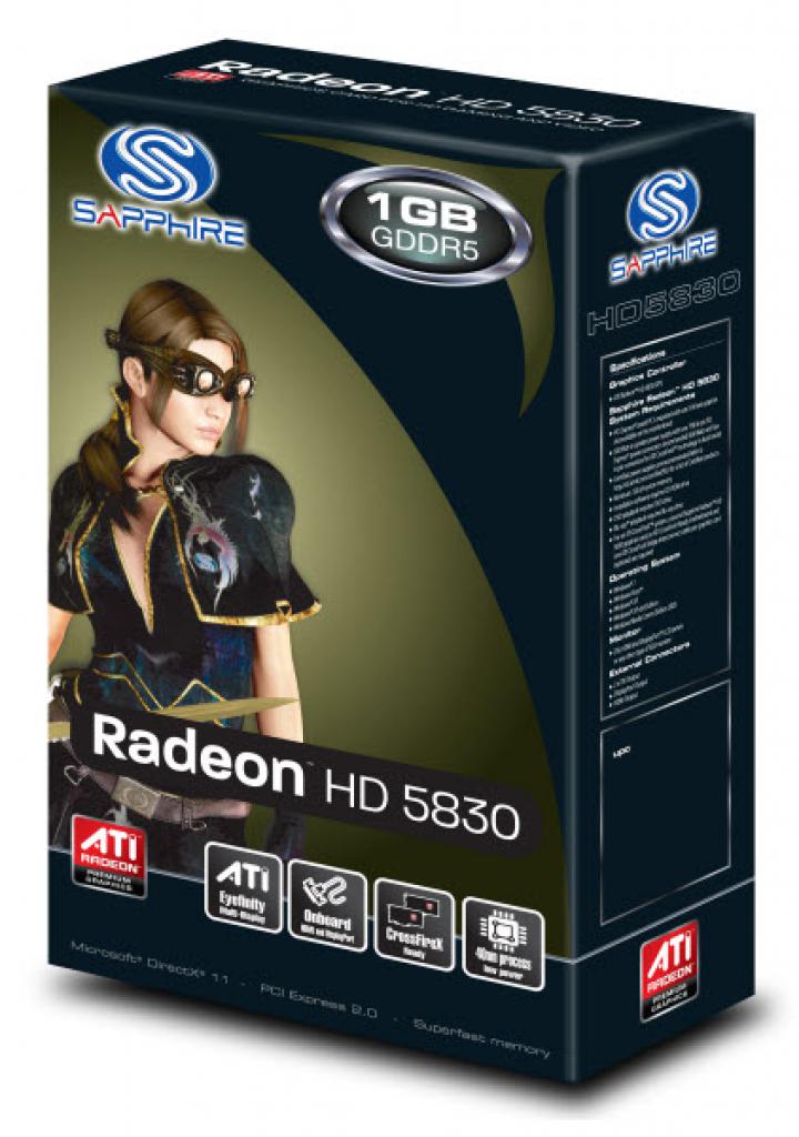 [15/07/2010] Sapphire Radeon HD 5830 (2)