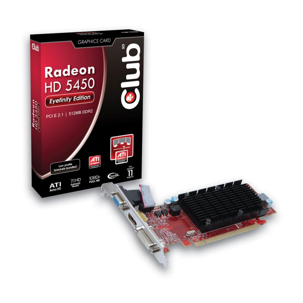 [08/07/2010] Club3D Radeon HD 5450 Eyefinity 3 Edition (4)