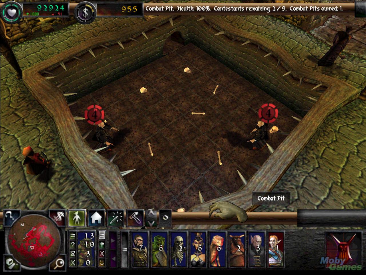 [08/07/2010] 1999: Dungeon Keeper 2 - Ohne 3D-Beschleuniger-Karte ging nichts, aber dann sah das Unterweltspiel sehr hübsch aus.