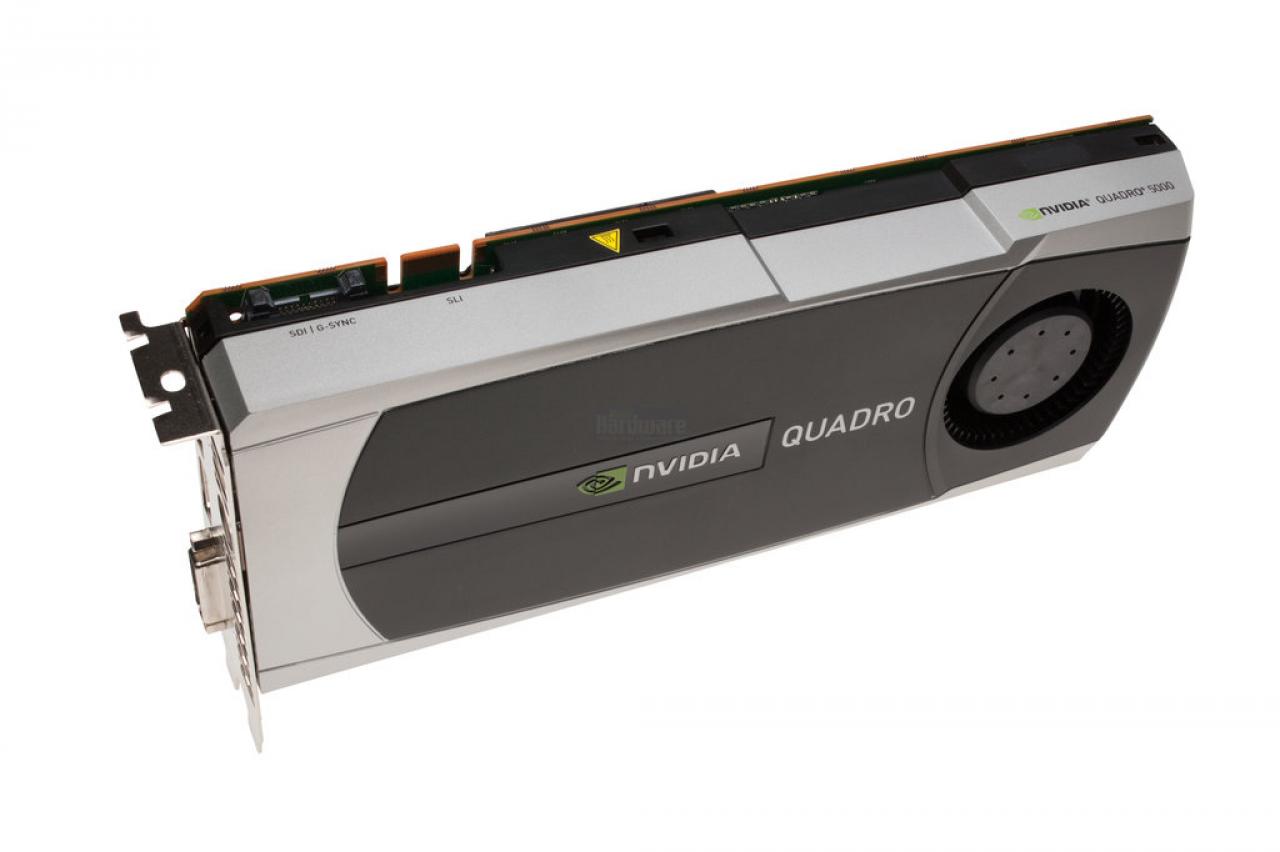 [26/07/2010] Nvidia Quadro 5000 (950M Tri/s, Dual-Slot, 352 Cores, 320 Bit, 2,5 GiB GDDR5, 156 Watt TDP) (3)