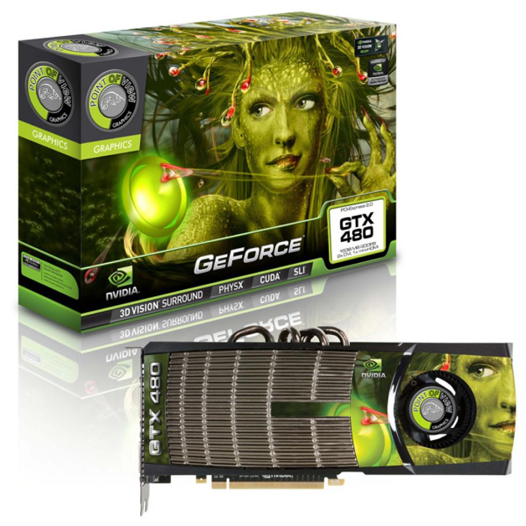 [26/07/2010] Point of View Geforce GTX 480 mit Referenztakt