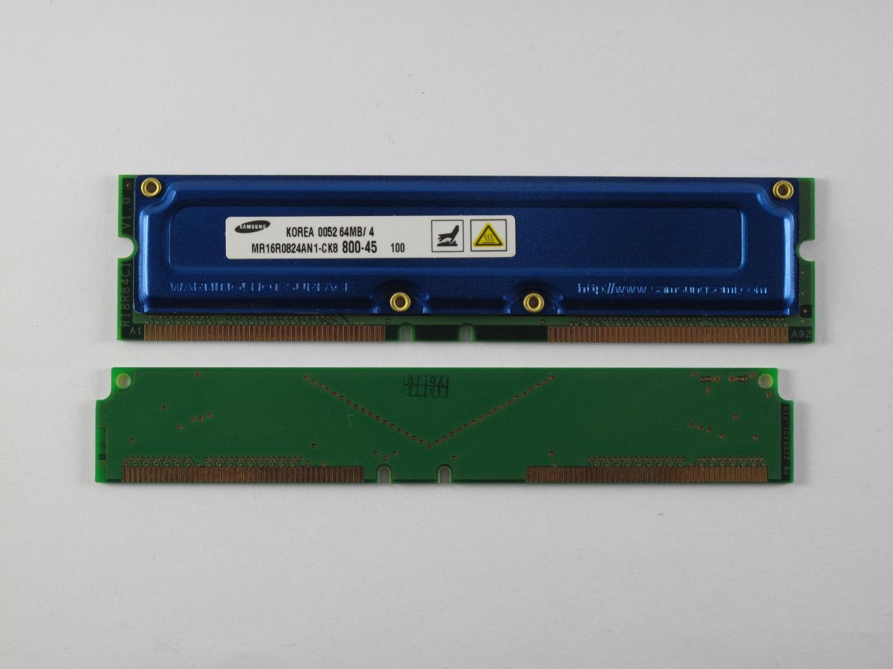 [22/07/2010] Als Produkt war Rambus ein totaler Flop, aber einige Technologien so beliebt, dass sie von Mitbewerben kopiert wurden. Rambus verdient sein Geld heute unter anderem mit einer Armee von Anwälten.