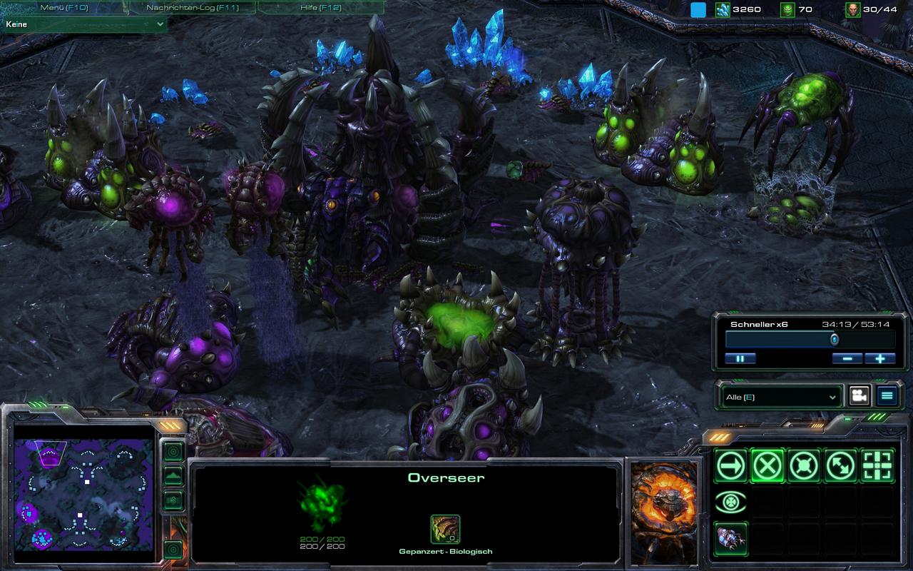 [27/07/2010] TOP: Starcraft 2: Die Zerg sehen schleimig-organisch aus, Blizzard ist per Shadern die eklige Optik sehr gut gelungen