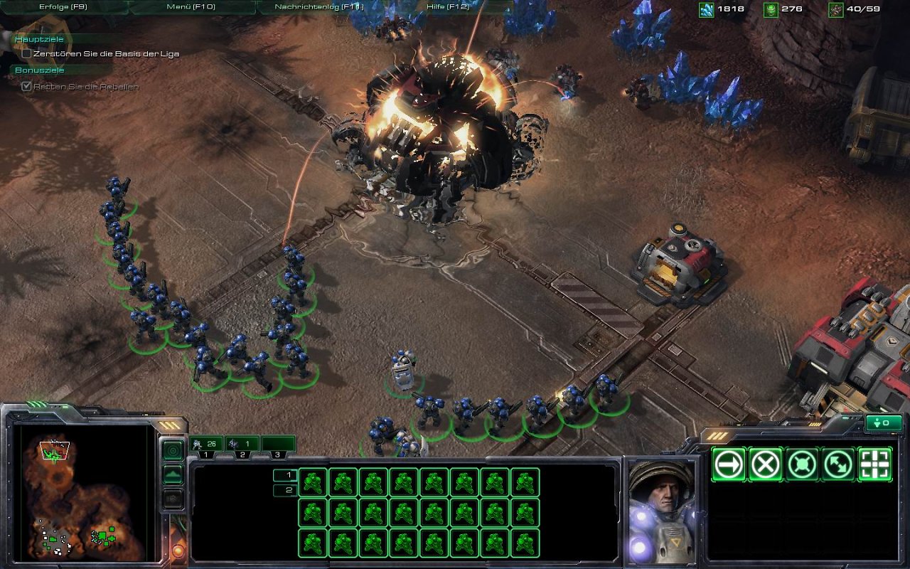 [26/07/2010] Starcraft 2: Impressionen der Installation und aus den ersten beiden Singleplayer-Karten der finalen Version. (116)