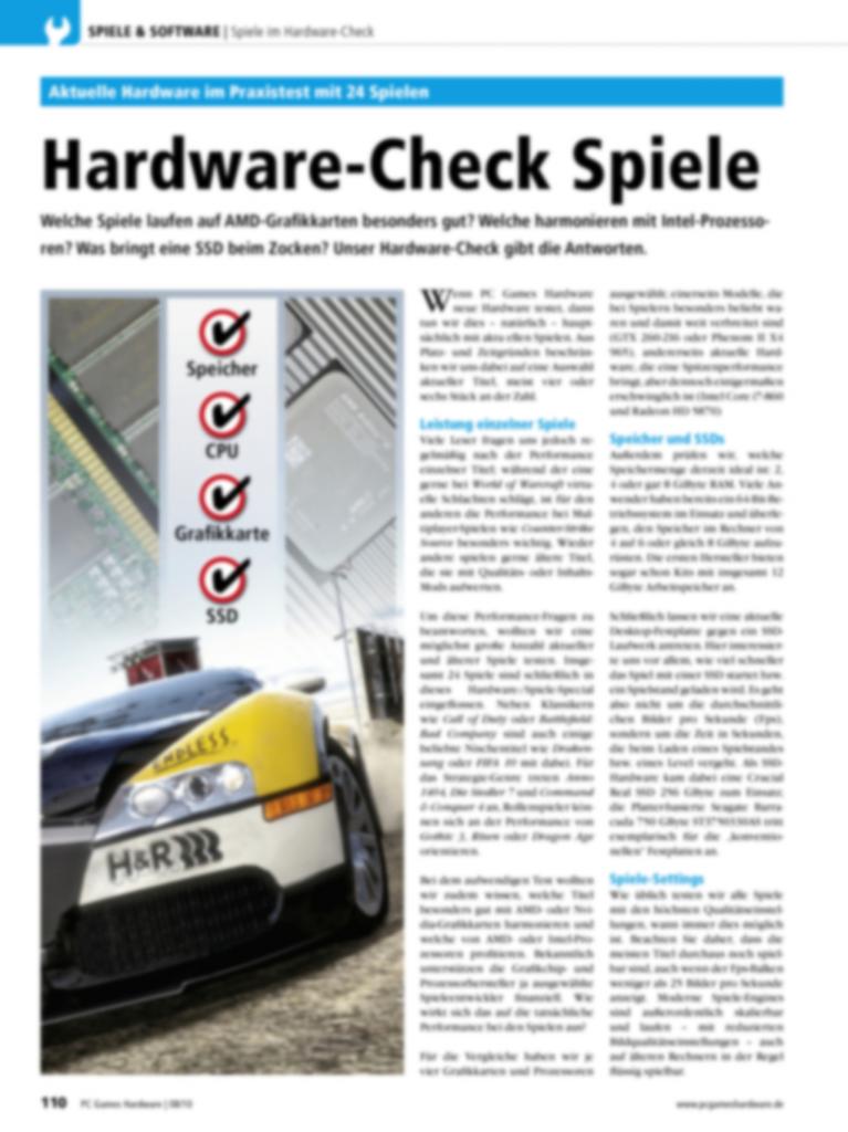 [02/07/2010] Vorschau auf PCGH 08/2010 (1)