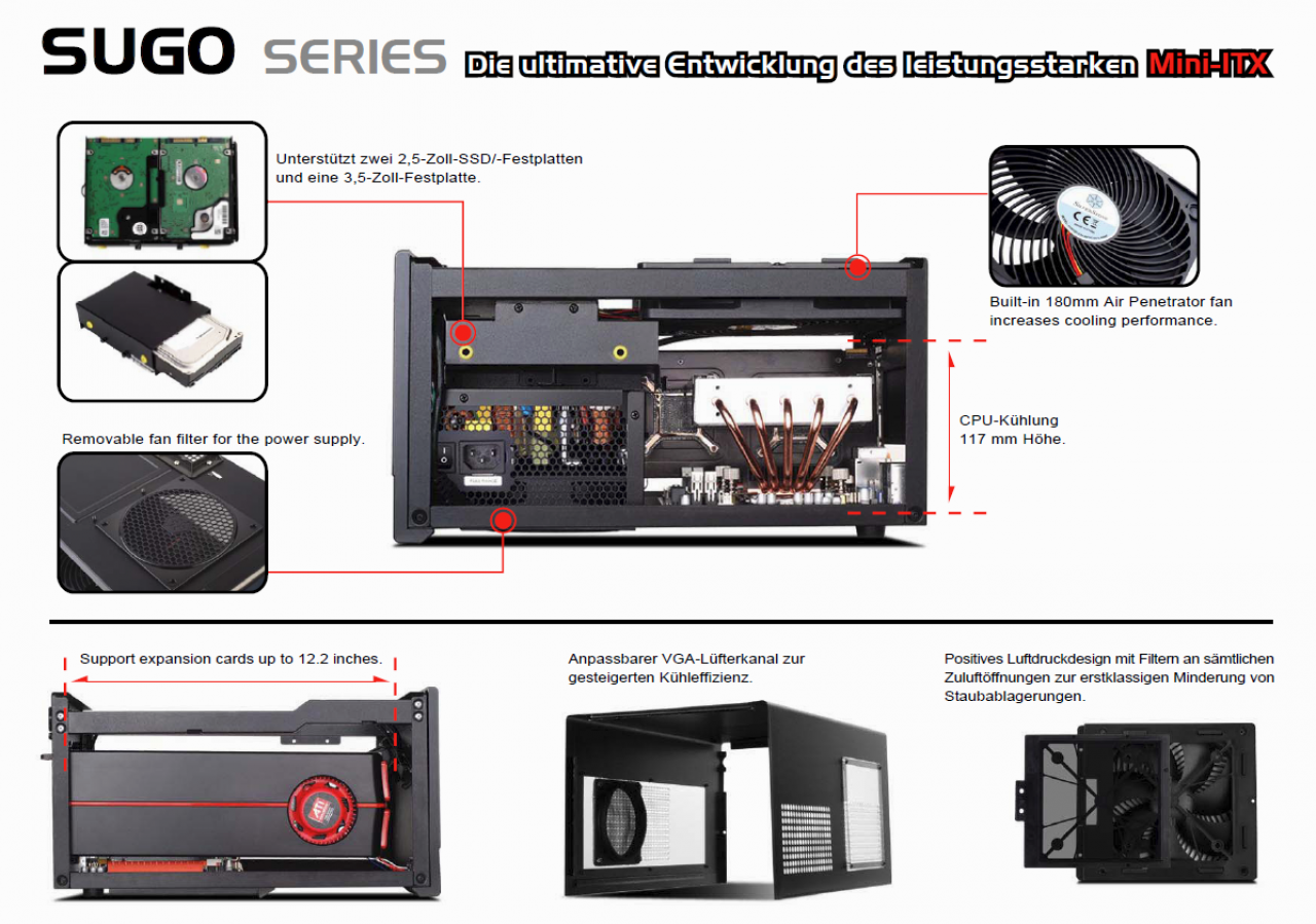 [17/07/2010] Neues Mini-ITX-Gehäuse: Silverstone Sugo SG07 (1)