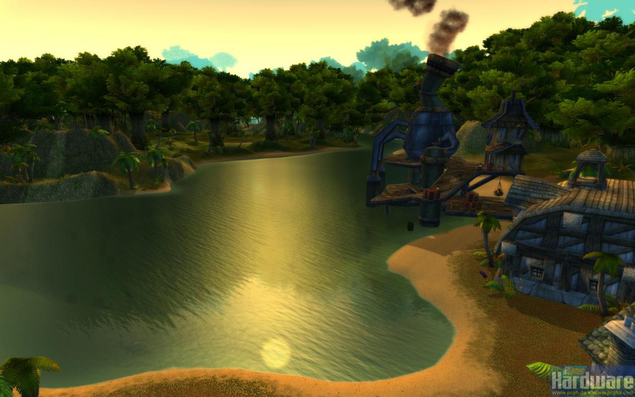 [07/07/2010] WoW Cataclysm Beta: Auch im Schlingendorntal (ehemals Stranglethorn) gibt's nun hübscheres Wasser #3