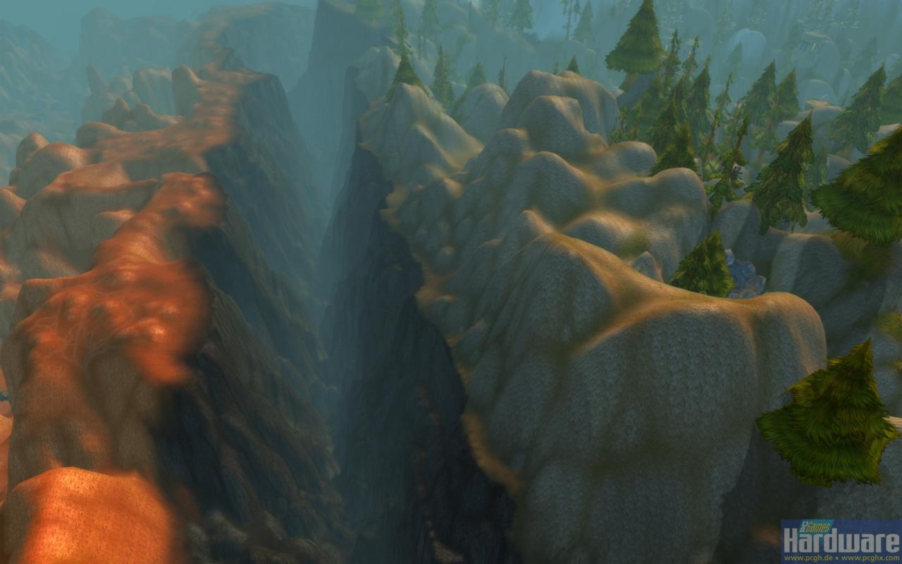 [07/07/2010] WoW Cataclysm Beta: Das Ödland ist gezeichnet, Schluchten bahnen sich ihren Weg.