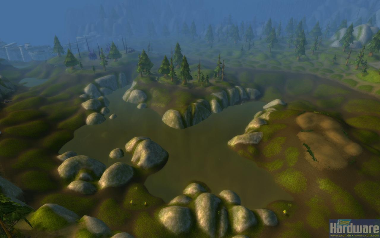 [07/07/2010] WoW Cataclysm Beta: Der Loch Modan, ein einstmals großer See, ist ab Cataclysm fast vollständig ausgetrocknet. Der Grund: Der Damm wurde verstört, alles floss ins nun überflutete Sumpfland.
