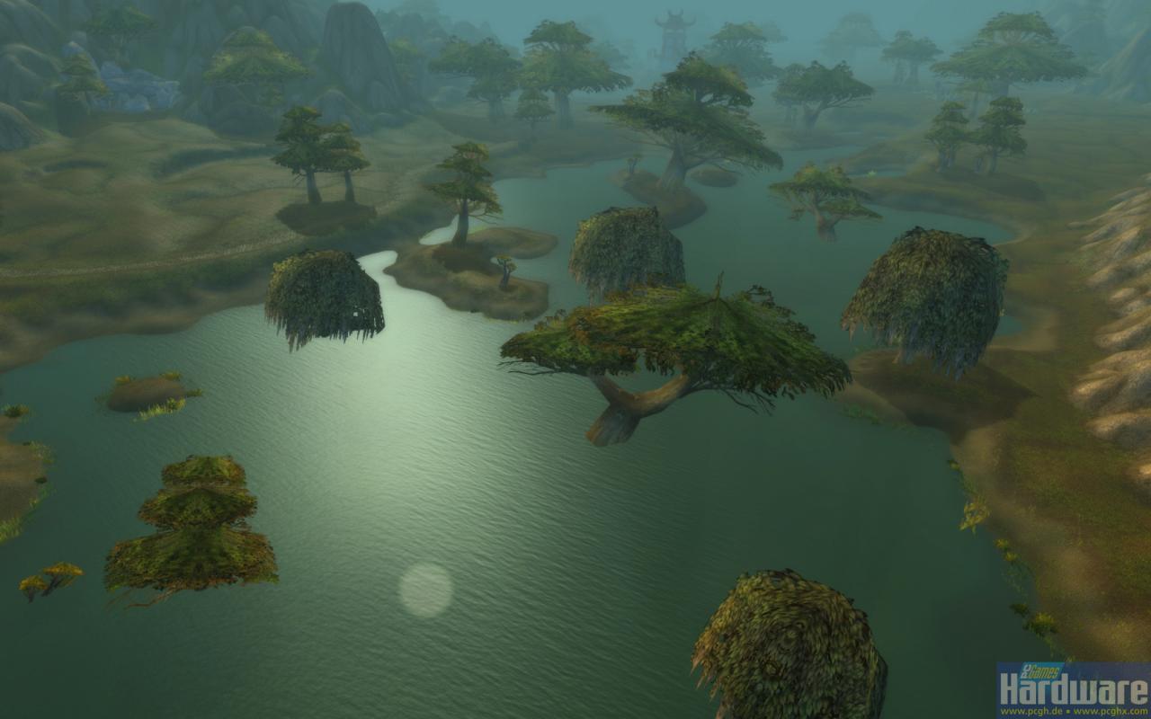 [07/07/2010] WoW Cataclysm Beta: Das Sumpfland ist ab Cataclysm partiell überflutet.