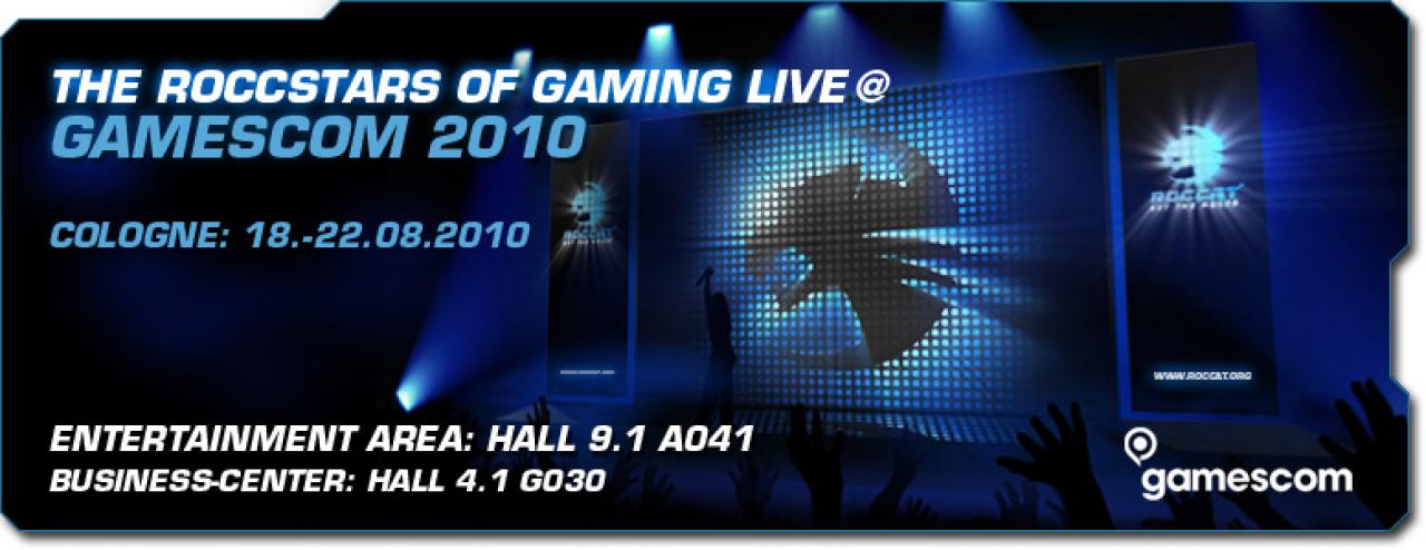 [26/07/2010] Roccat präsentiert den Nachfolger der Kone Max auf der Gamescom 2010