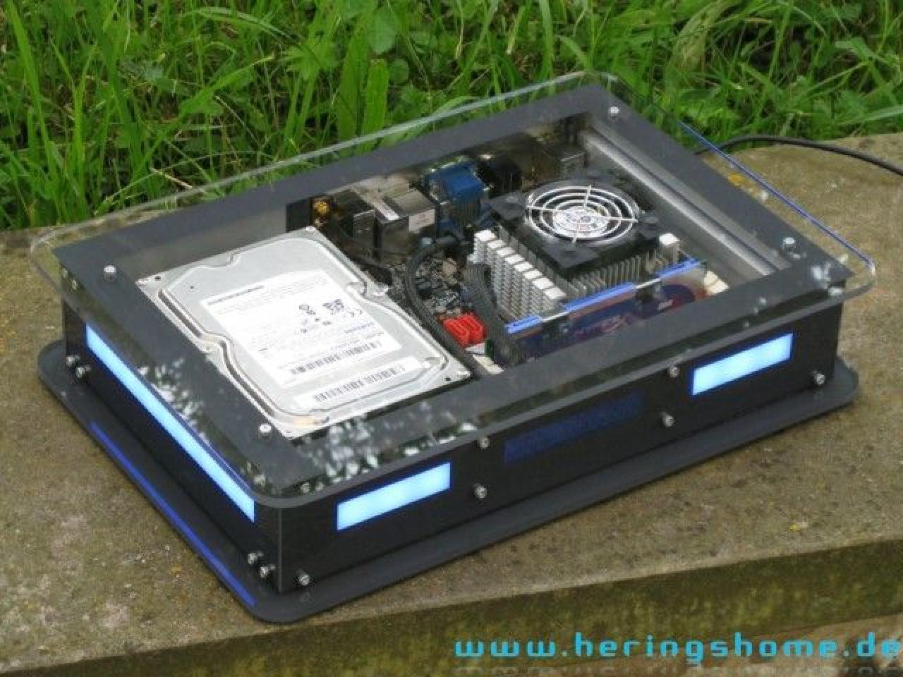 [03/07/2010] Casecon-Projekt: Mini-ITX-Gehäuse im Eigenbau - Nun mit LED-Beleuchtung und mehr (34)