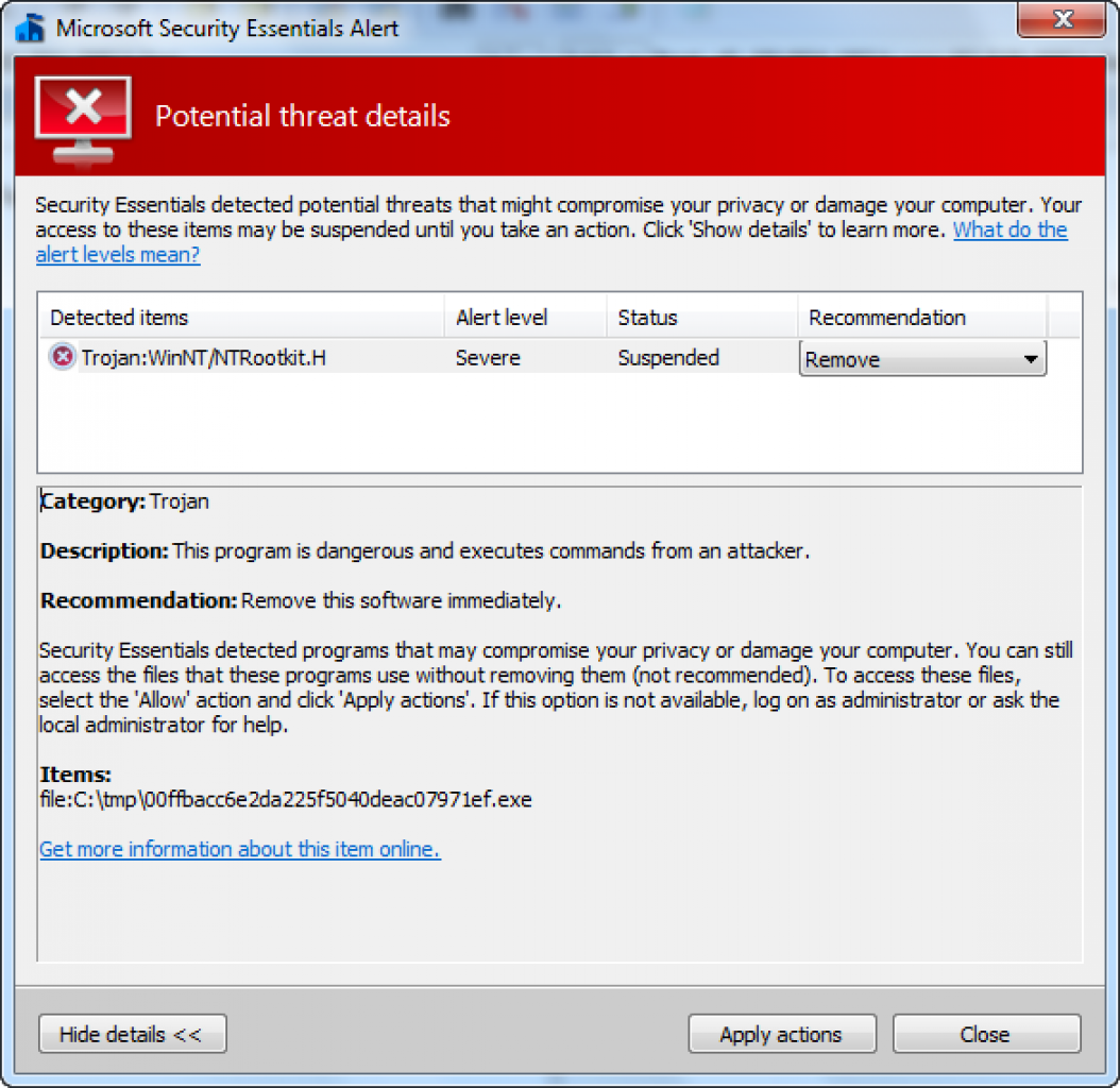 [23/07/2010] Microsoft Security Essentials 2.0 (Beta) (1)