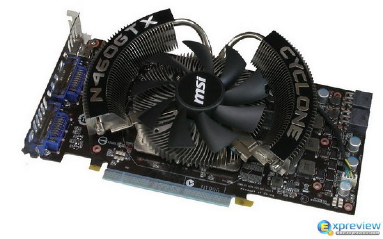 [08/07/2010] MSI Geforce GTX 460 Cyclone (1)