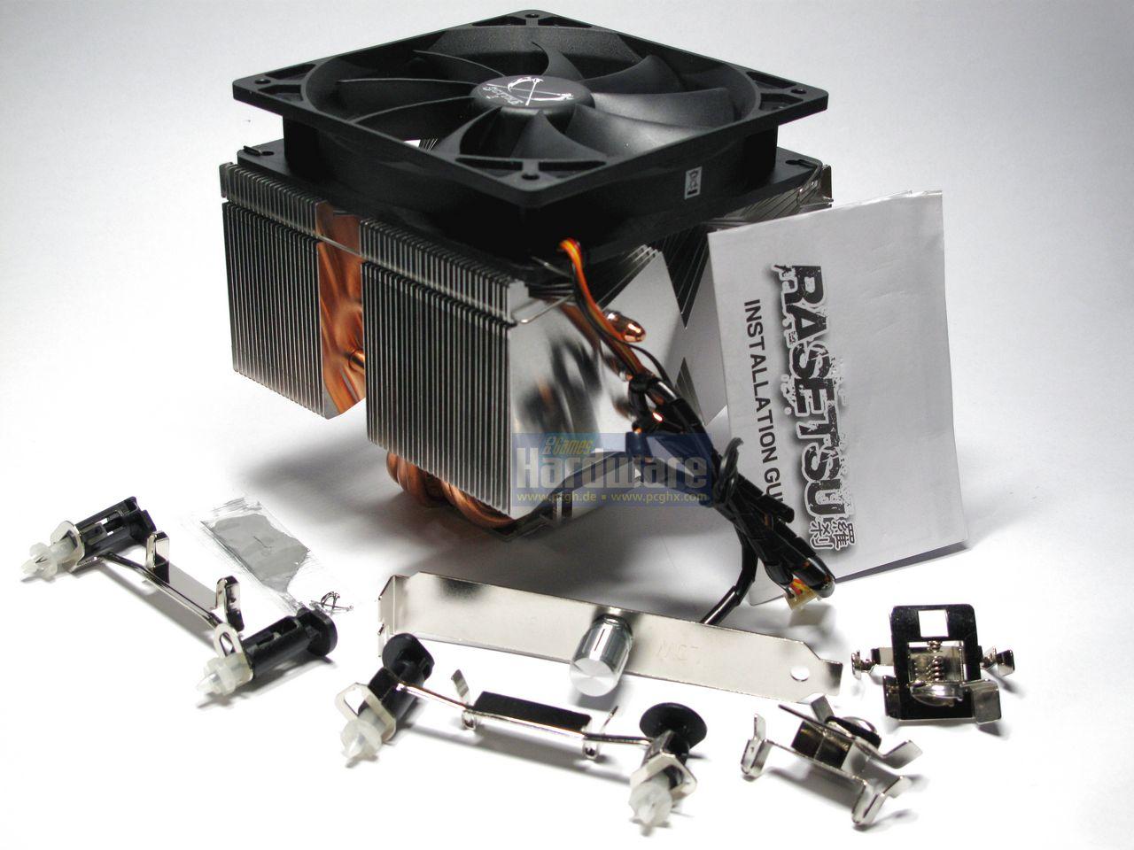 [26/07/2010] CPU-Kühler Scythe Rasetsu neu im Testlabor (3)