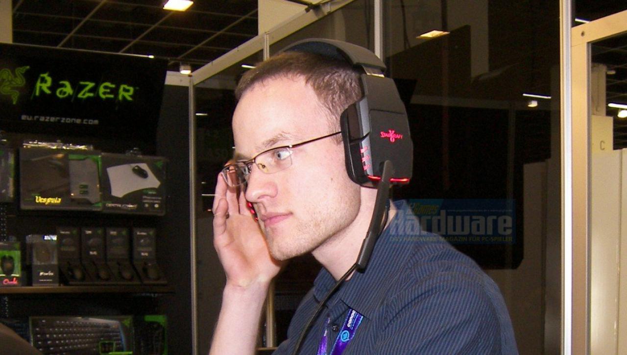 [21/08/2010] Starcraft-2-Eingabegeräte von Razer auf der Gamescom ausprobiert (2)