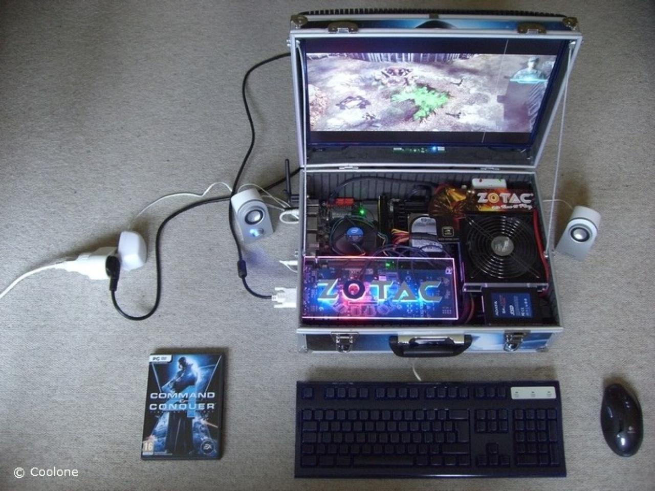 [02/08/2010] Command & Conquer 4 Tiberian Twilight - Portable High-end Gaming Case Mod 2010 (24)