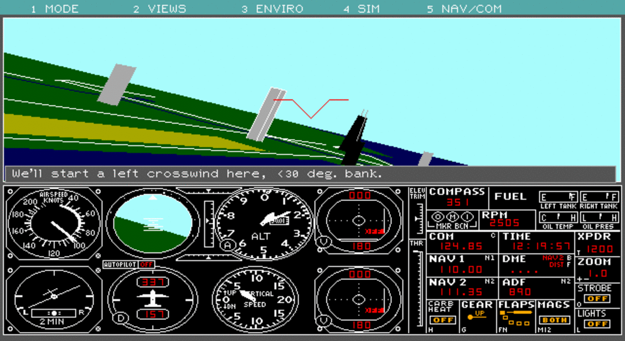 [27/08/2010] 1988: Microsoft Flight Simulator 3.0
