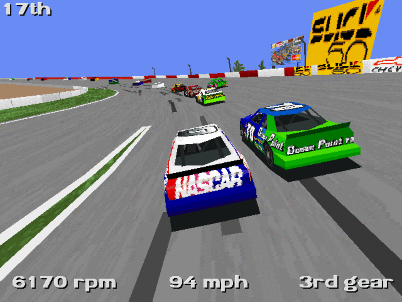 [11/08/2010] 1994 Nascar Racing: Amerikanische Rennsportarten sind hierzulande weniger beliebt, aber das Spiel ist dennoch eine klasse für sich.