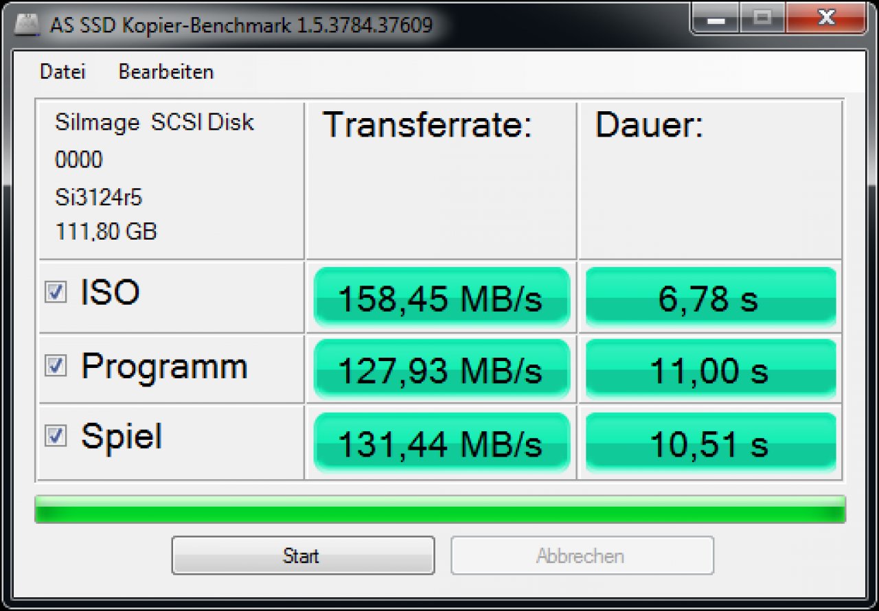 [30/08/2010] OCZ Revodrive 120GB: AS SSD-Benchmark Kopiertests