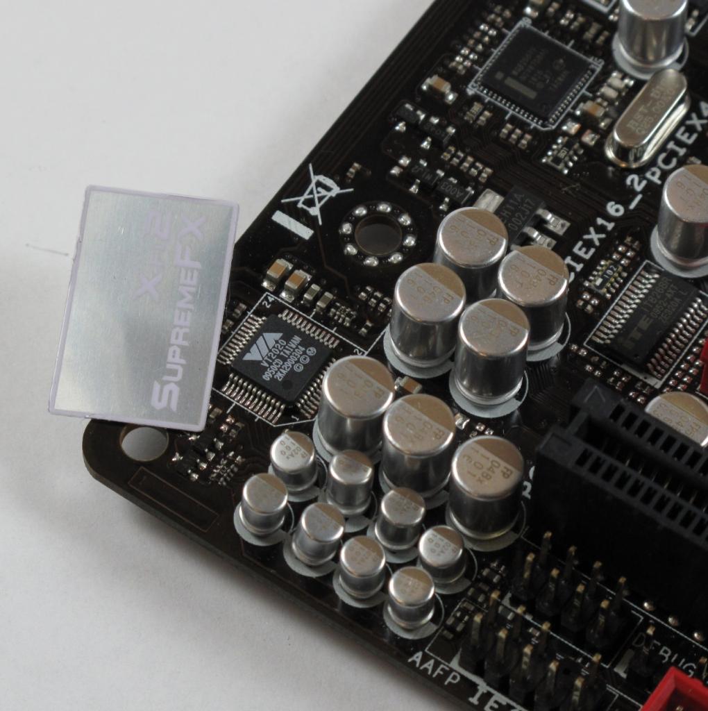 [04/08/2010] Creative X-Fi-kompatibler Audio Chip auf dem Asus Rampage III Gene (2)