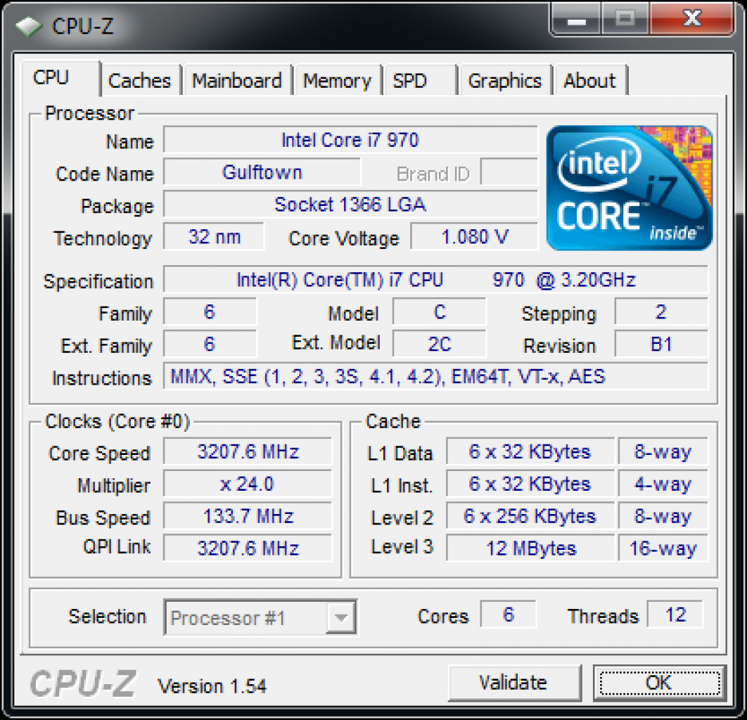 [10/08/2010] Core i7-970