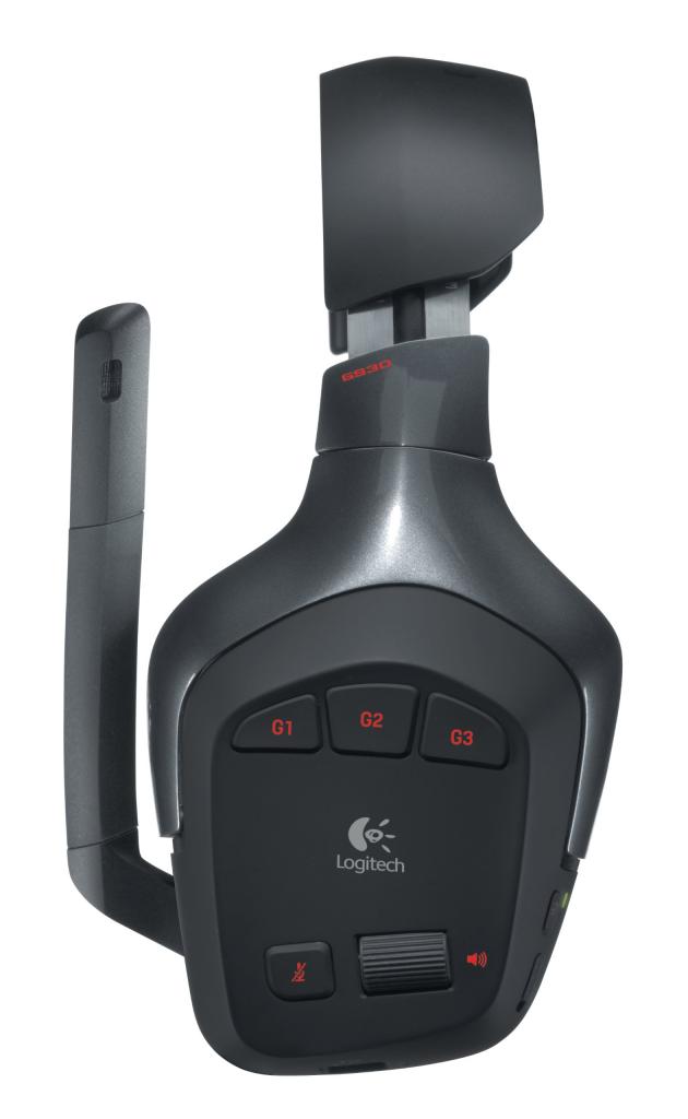 [02/08/2010] Logitech G930: Die drei Funktionstasten an der linken Seite sind innovativ, aber im Eifer des Gefechts findet nicht jeder blind zu WASD zurück. 