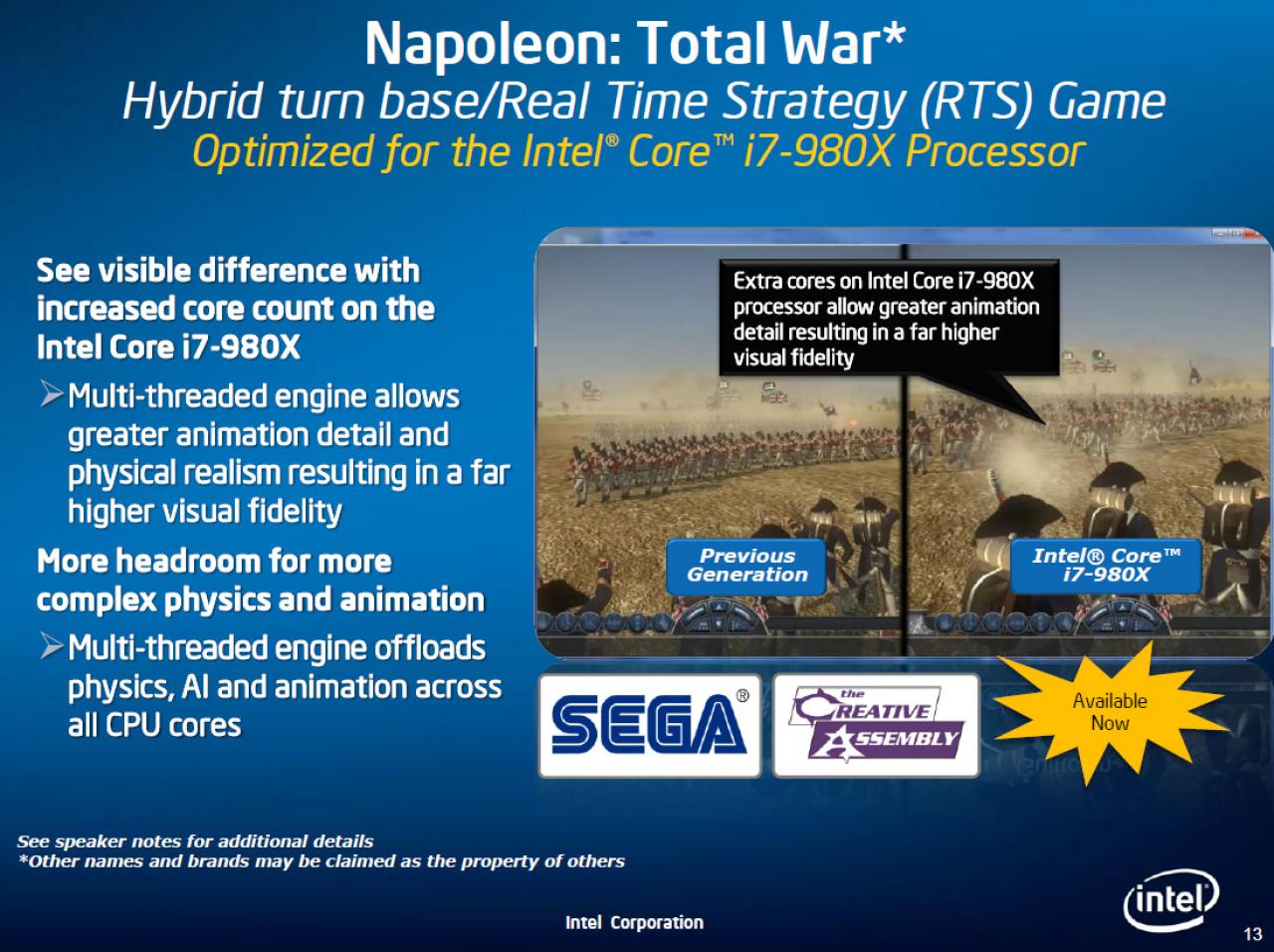 [17/08/2010] Gamescom 2010: Intel zeigt Spiele mit Mehrkernoptimierung (2)