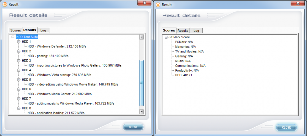 [30/08/2010] OCZ Revodrive 120GB: PCMark Vantage HDD-Suite